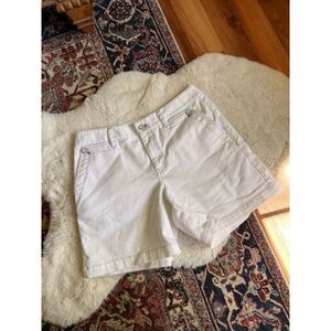 Vintage 90s Ralph Lauren Jeans Co. White Jean Denim Shorts Size 8
